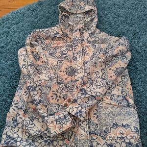 Lucky Brand Short Style Rain Coat XS